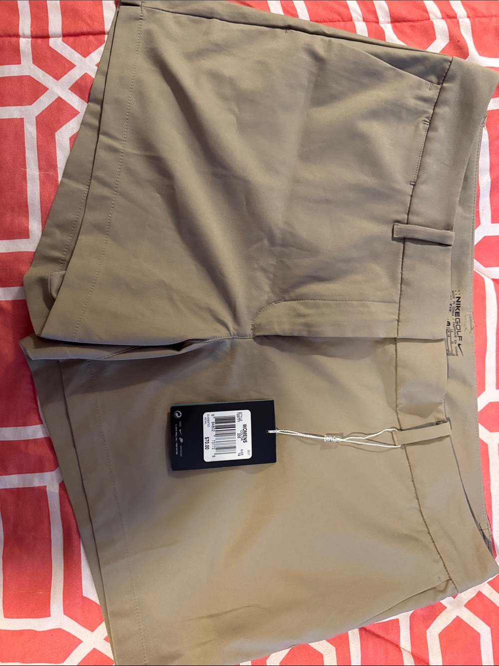 Nike Tan Performance Golf Shorts